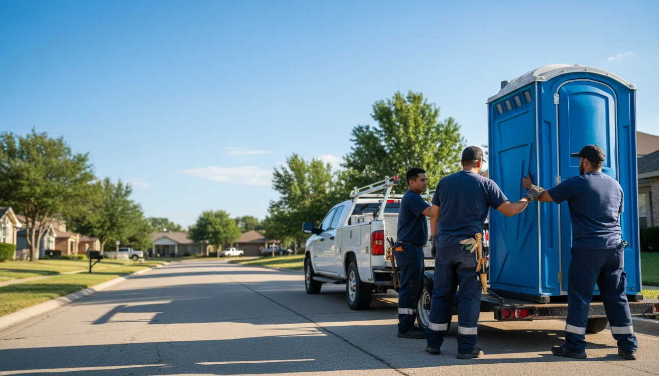 Portable Toilet Rental in Elmore City, OK near me